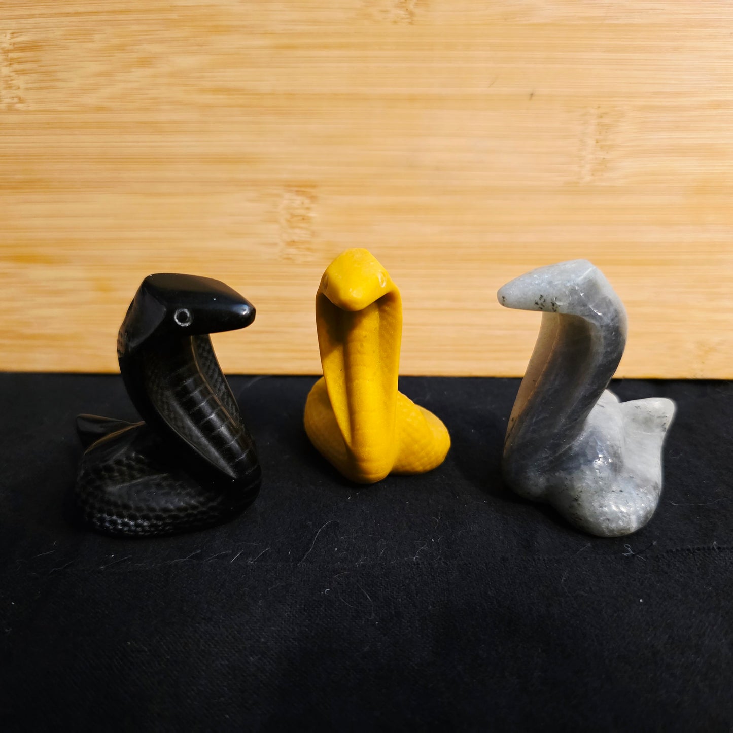 Cobra Crystal Carvings- Protection, Awareness, and Spiritual Power