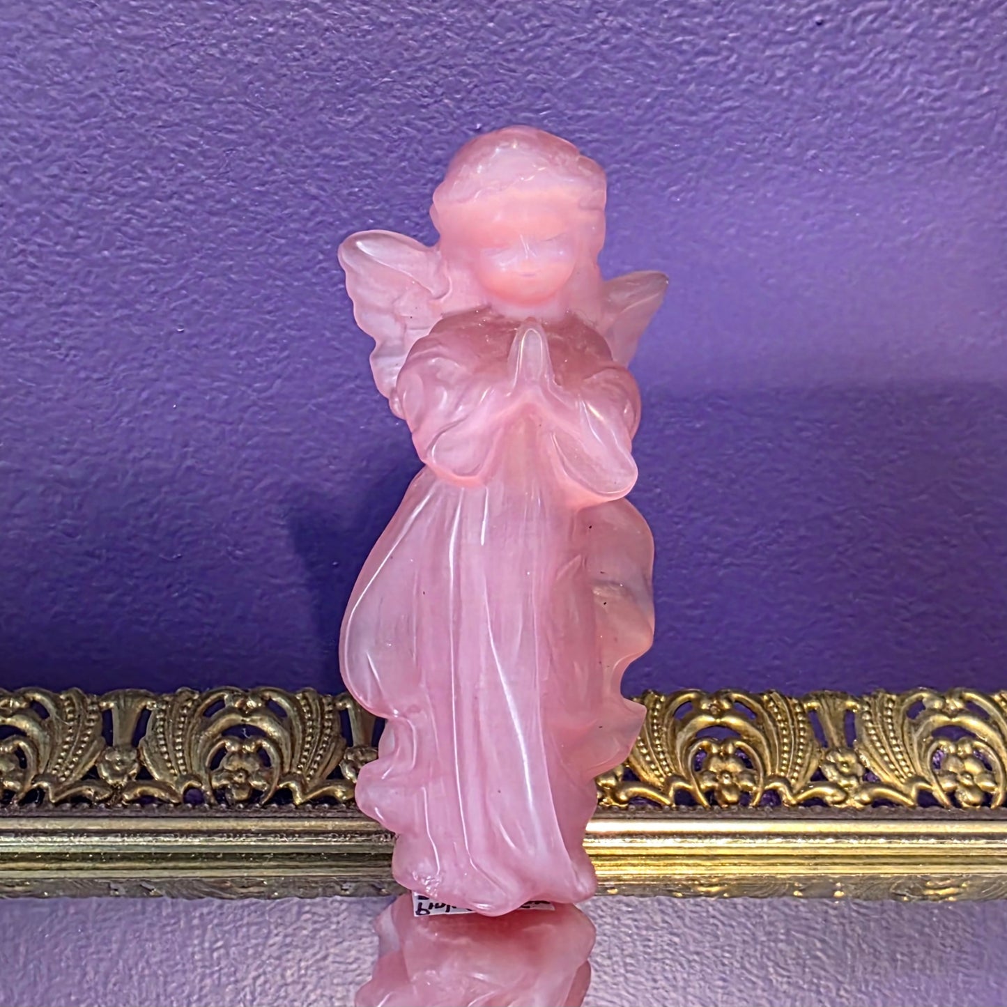 Pink Cat's Eye Angel
