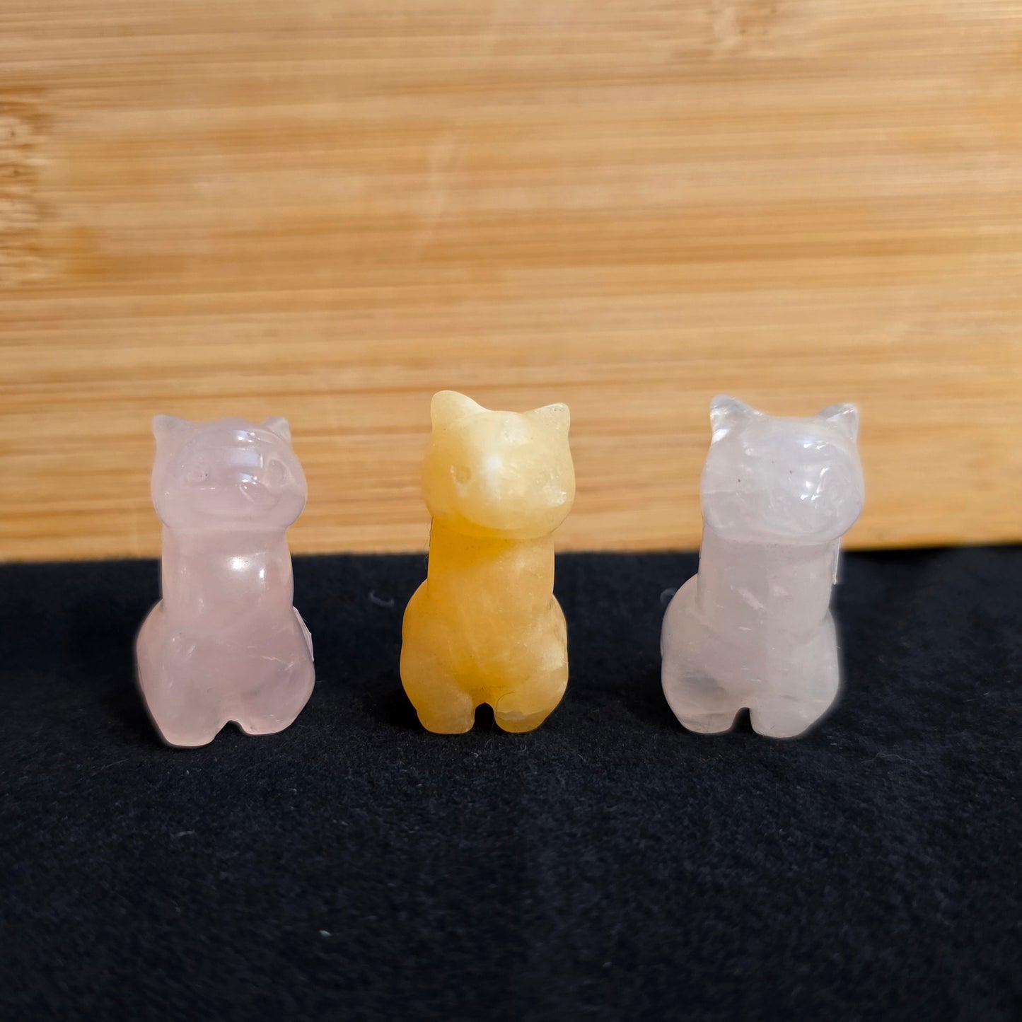 Mini Llama Crystal Carving