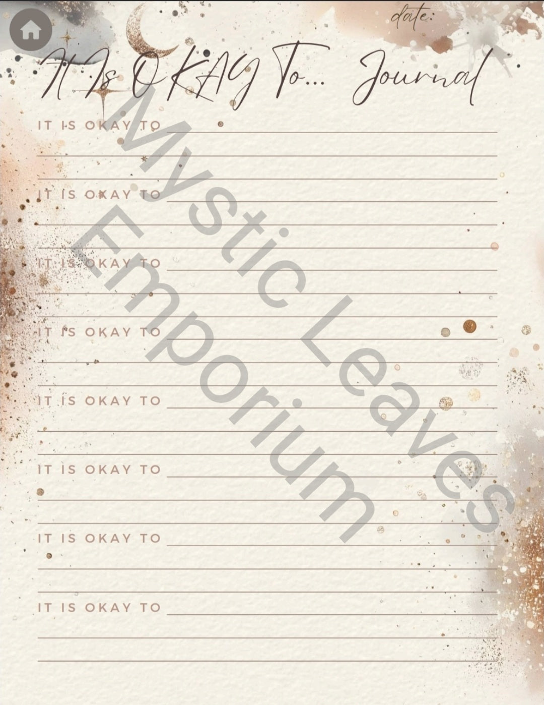 Shadow Work Journal – Guided Self-Reflection & Inner Healing (PDF Download)