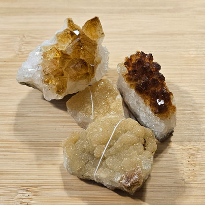 Citrine raws– Abundance, Joy & Positive Energy
