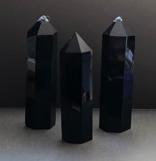 Black Obsidian towers