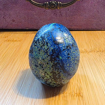 Azurmalachite Skull – Transformation, Insight & Emotional Balance