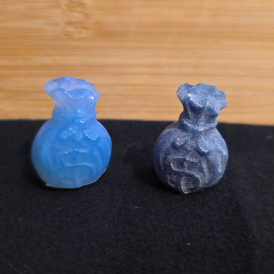 Mini Money Bag Crystal Carving