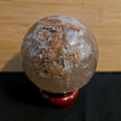 Phantom Smoky Quartz Sphere- Grounding & Shadow Work