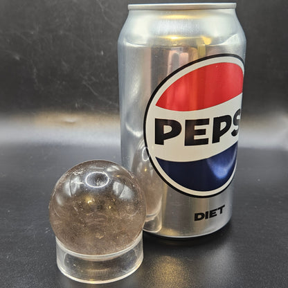 Smoky Quartz sphere– Grounding, Protection & Calm