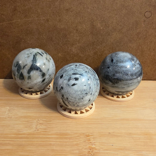 Green Tourmaline sphere