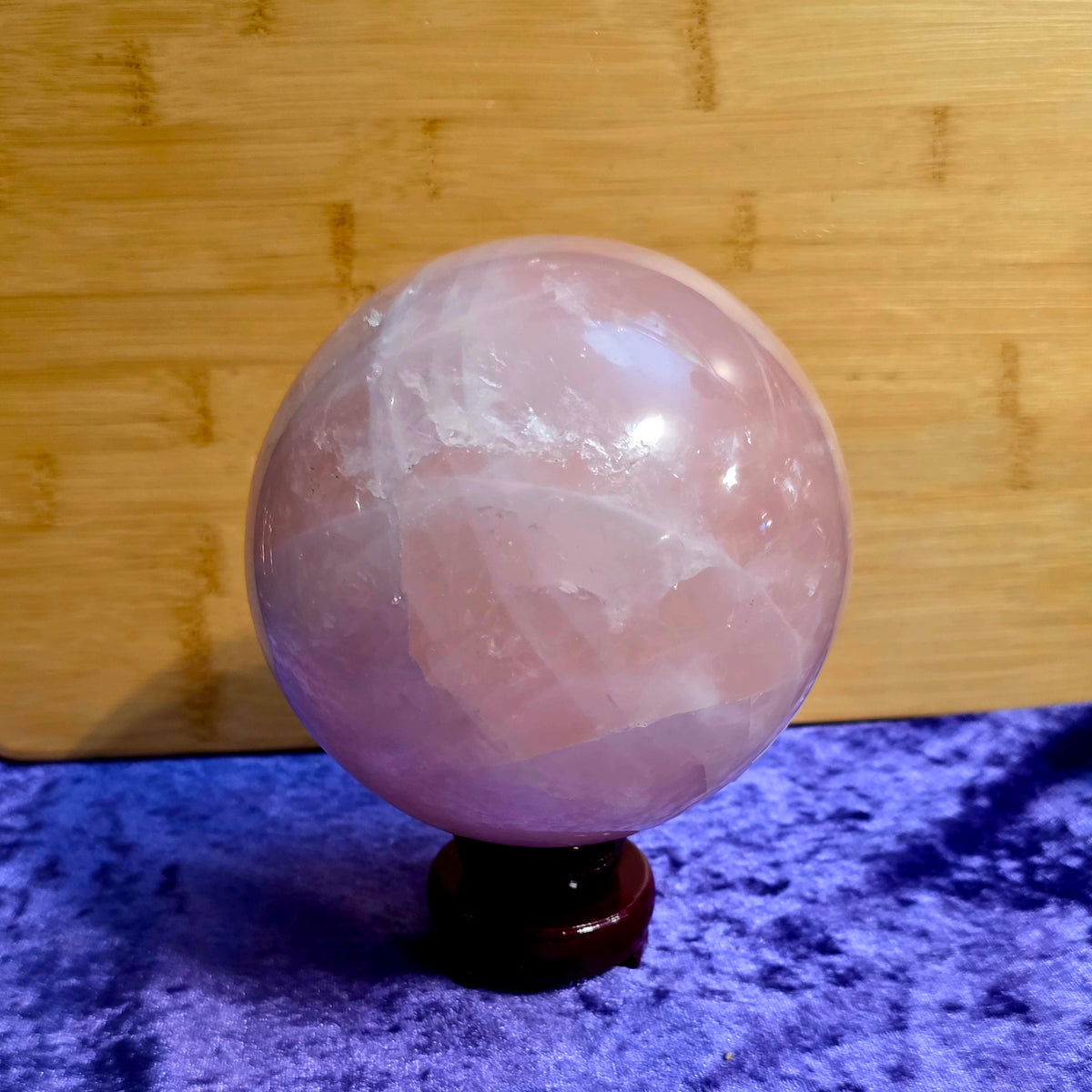 * XL Rose Quartz Sphere