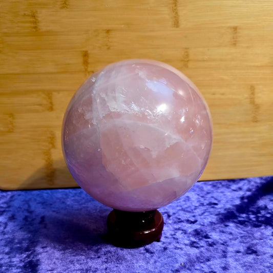 * XL Rose Quartz Sphere