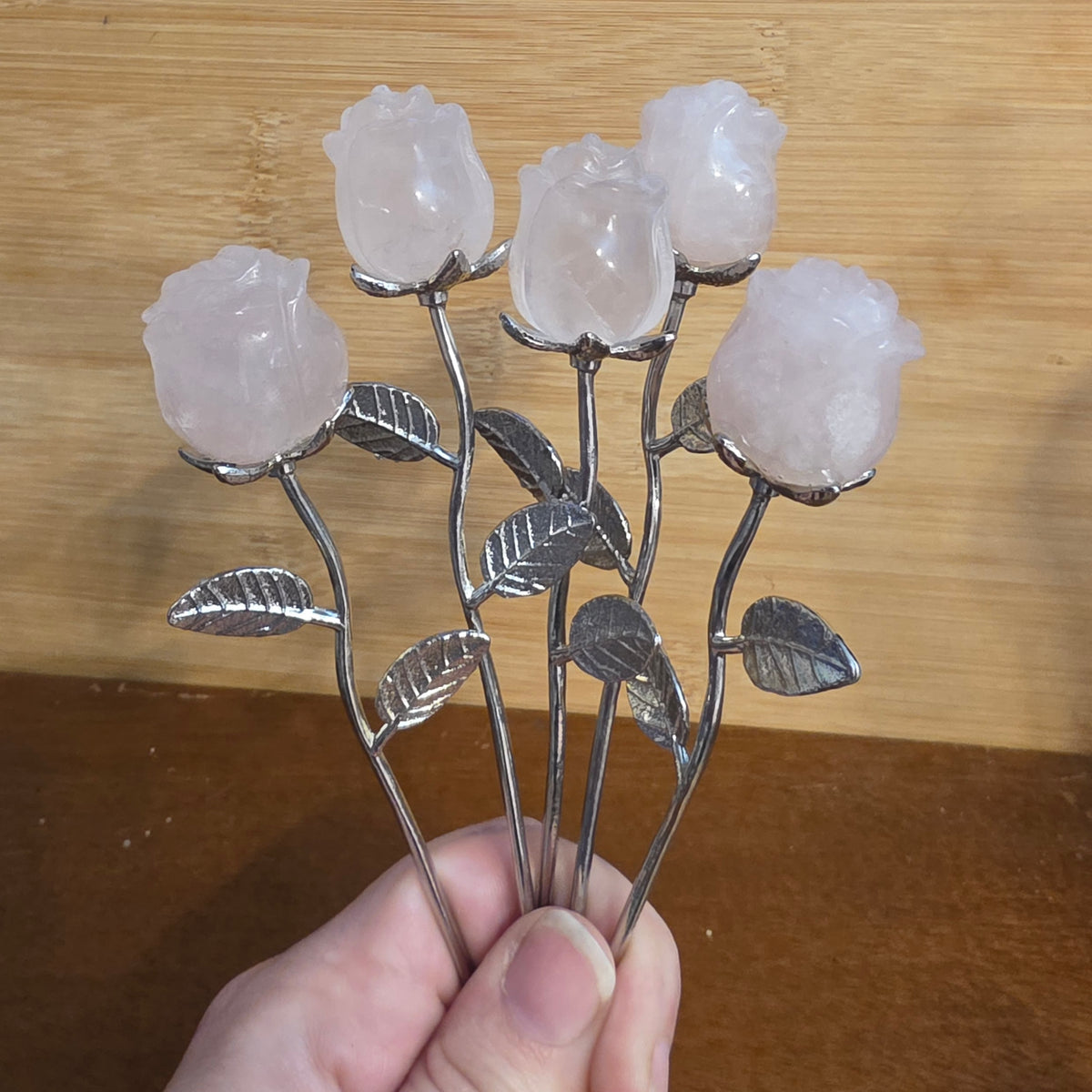 Rose Quartz rose
