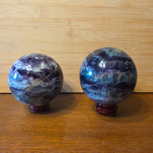 Fluorite sphere