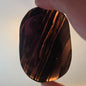 Midnight Lace Obsidian Palm Stones – Protection, Shadow Work & Inner Truth