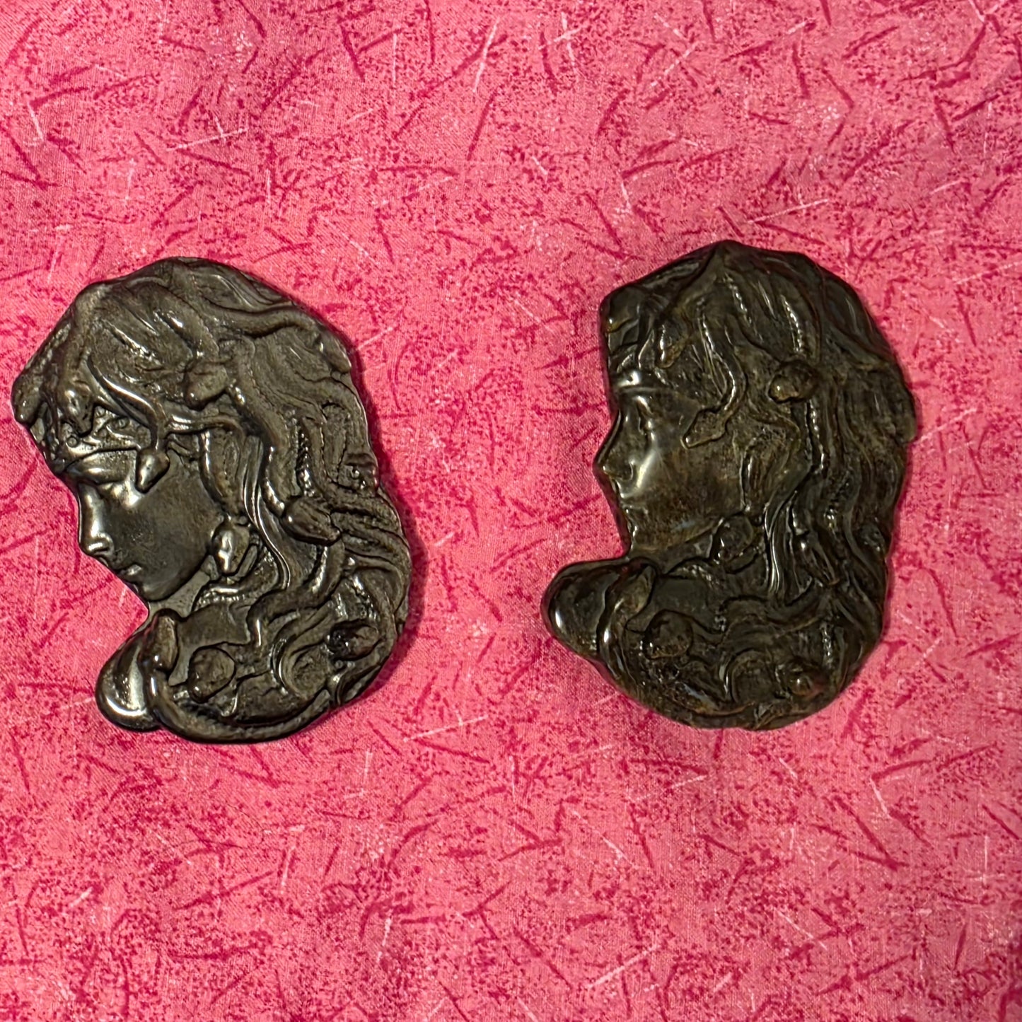 Obsidian Medusa Silhouette