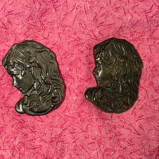 Obsidian Medusa Silhouette