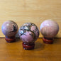 Rhodonite sphere