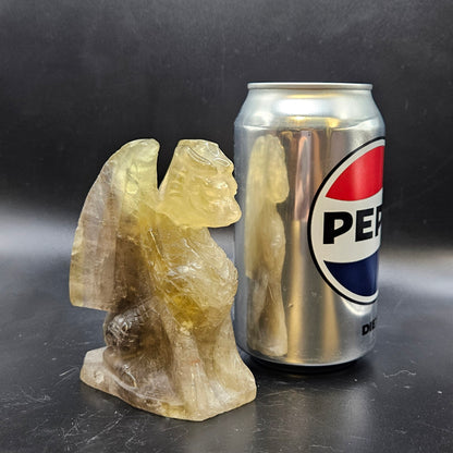 Smoky Citrine flying dragon– Abundance, Joy & Positive Energy