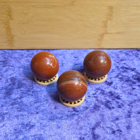 Red Jasper Sphere