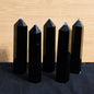 Black Obsidian Mini Towers- Protection, Grounding, Energy Shielding