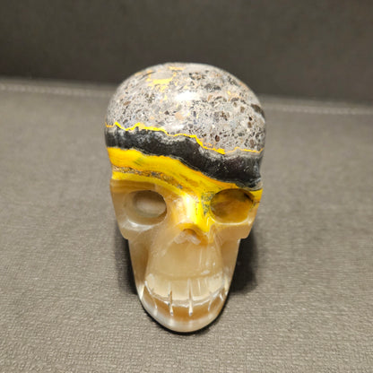 Bumblebee Jasper Skull – Courage, Confidence & Personal Power