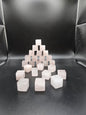 Rose Quartz cubes– Love, Compassion & Emotional Healing