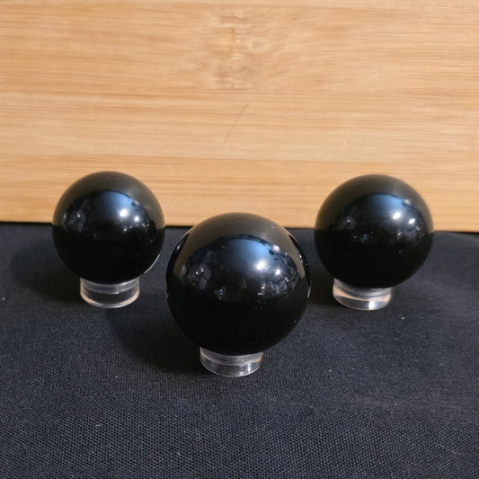 Mini Obsidian Spheres