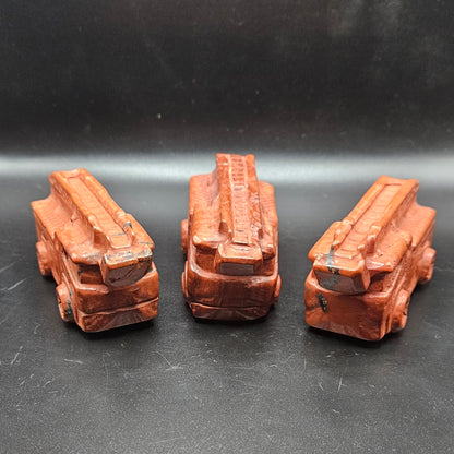 Red Jasper Firetruck- Strength, Grounding & Vitality