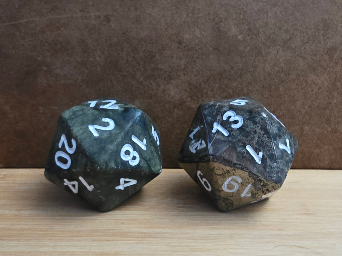 D 20 dice