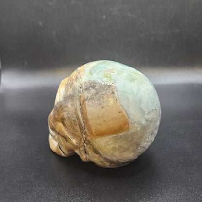 Caribbean Calcite skull- Calm, Balance & Peaceful Energy