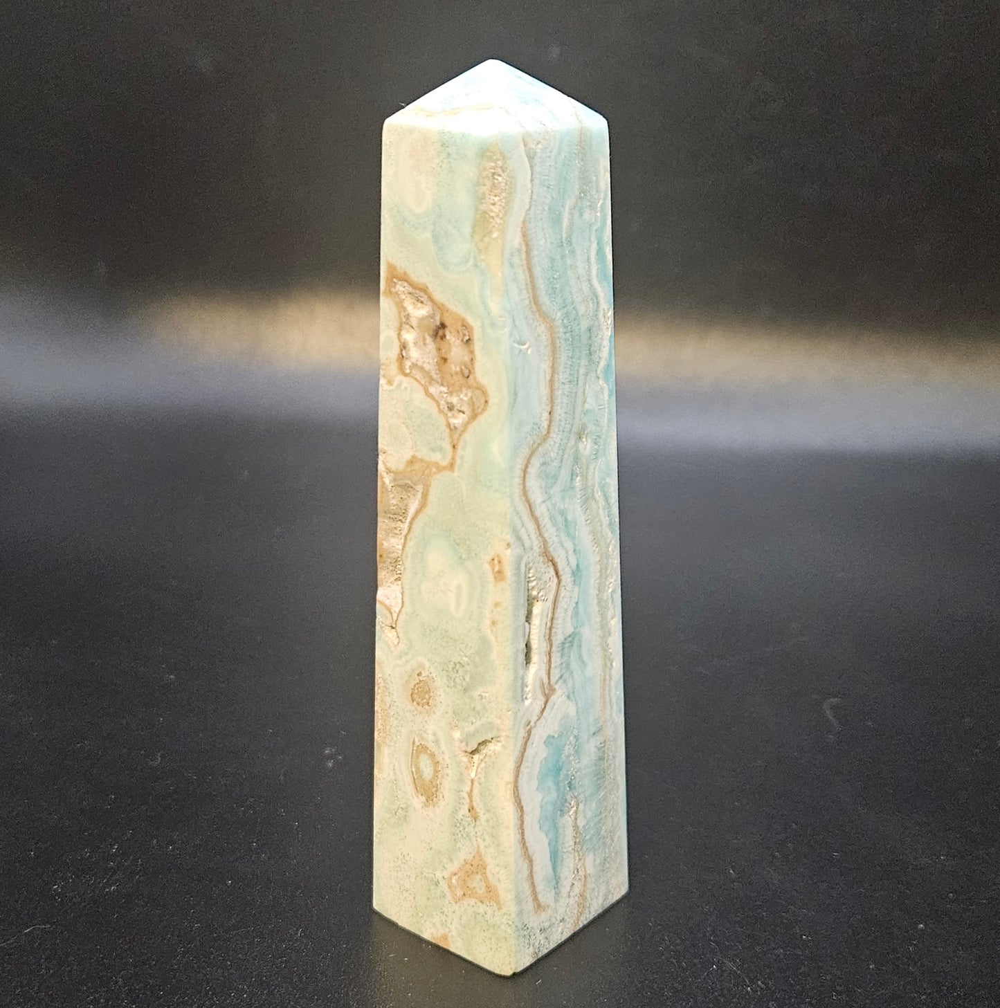 Blue Aragonite Tower