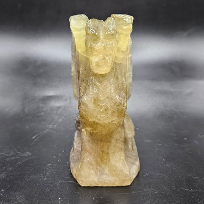 Smoky Citrine flying dragon– Abundance, Joy & Positive Energy