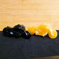 Honey Calcite Motorcycle Carving- Freedom, Momentum, Protection on the Open Road