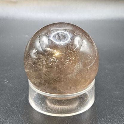 Smoky Quartz sphere– Grounding, Protection & Calm