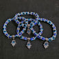 Evil Eye Hamsa Beaded Bracelet (8mm)