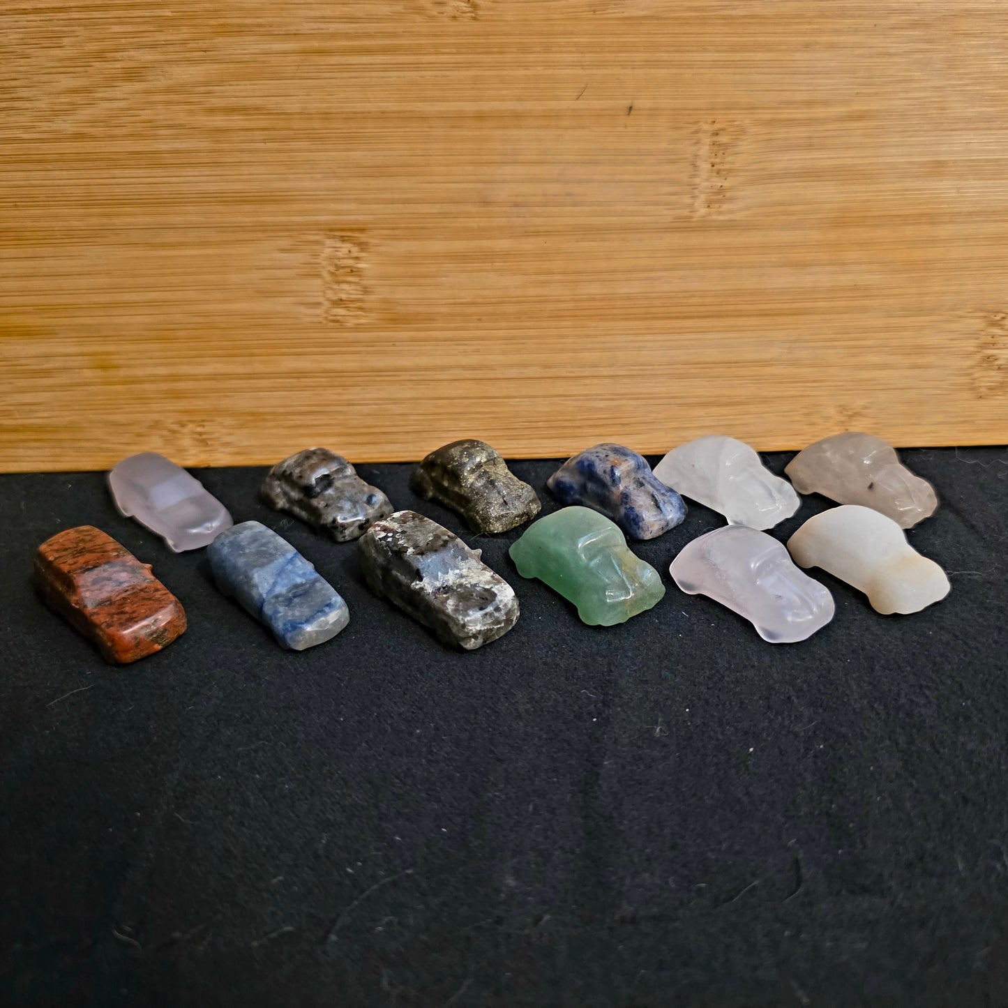 Mini Crystal Car Carvings