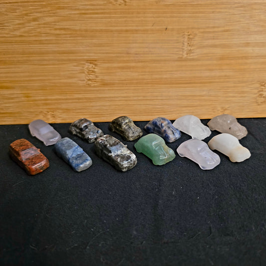 Mini Crystal Car Carvings