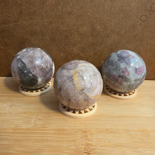 Pink Tourmaline sphere