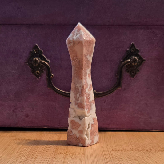 Pink Agate tower