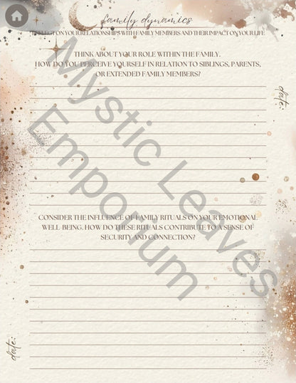 Shadow Work Journal – Guided Self-Reflection & Inner Healing (PDF Download)