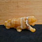 Honey Calcite Tiger Carving- Strength, Courage, Confidence, & Protection