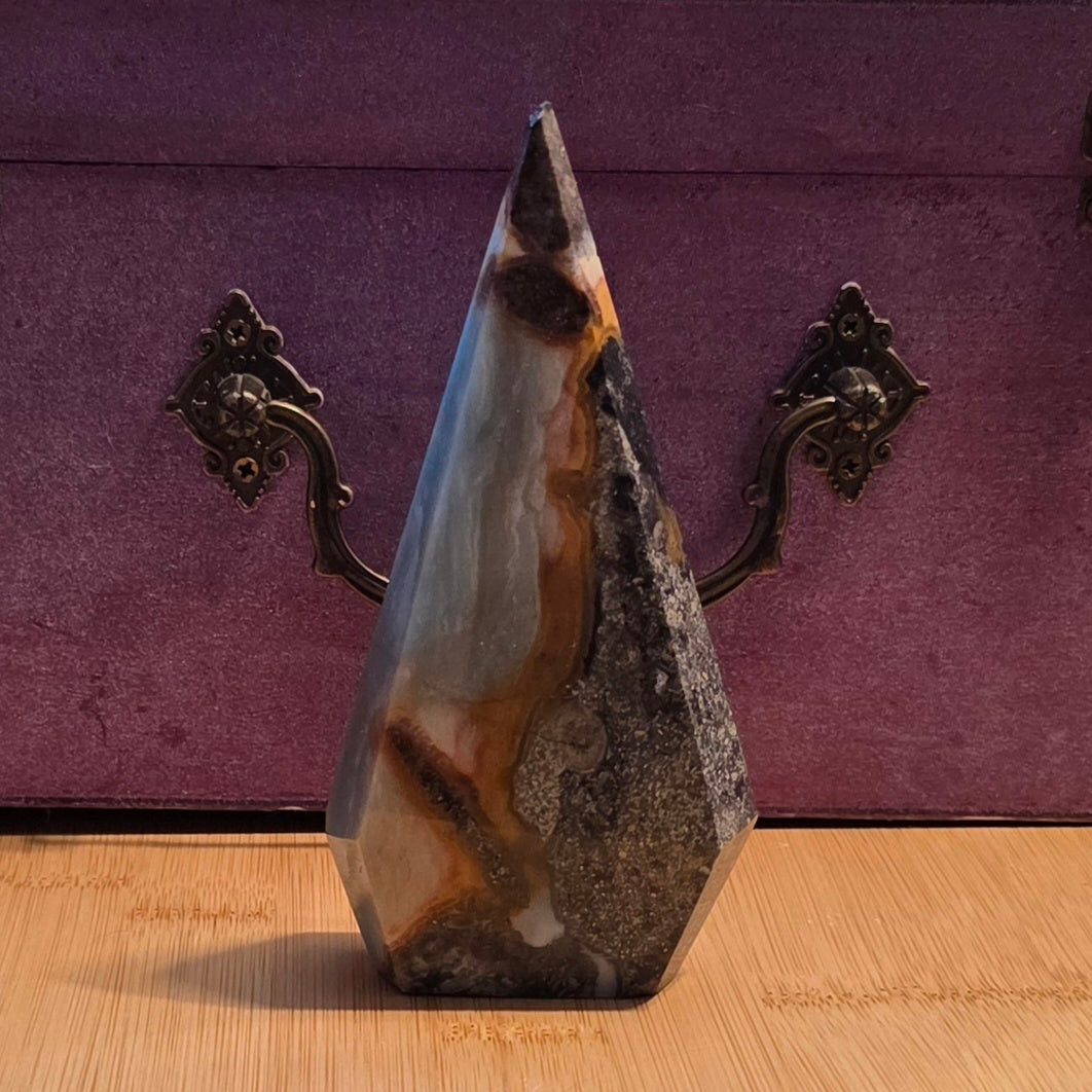 Caribbean Calcite freeform- Calm, Balance & Peaceful Energy