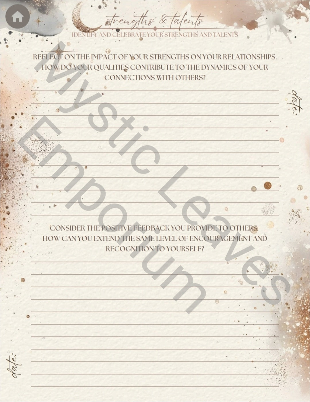 Shadow Work Journal – Guided Self-Reflection & Inner Healing (PDF Download)