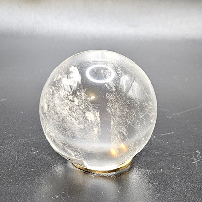 Clear Quartz sphere (small) – Clarity, Amplification & Universal Energy