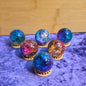 Rainbow Crackle Quartz Sphere-
Color-Enhanced • Energy Amplifier • Joyful Vibes