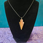 Carnelian Arrow Necklace-Confidence & Passion Energy