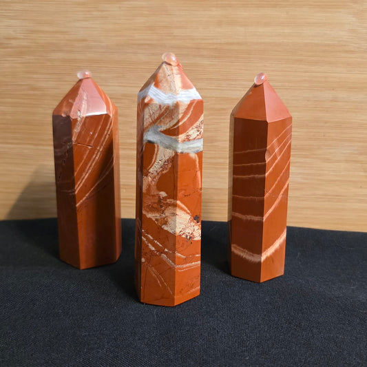 Red Jasper Tower – Grounding & Strength Stone