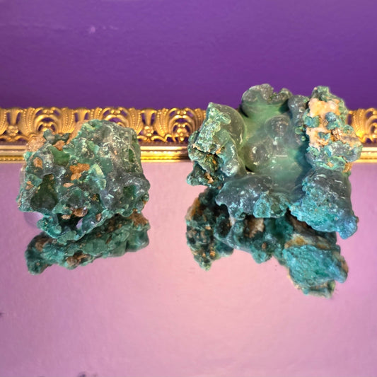 Silky Malachite specimens