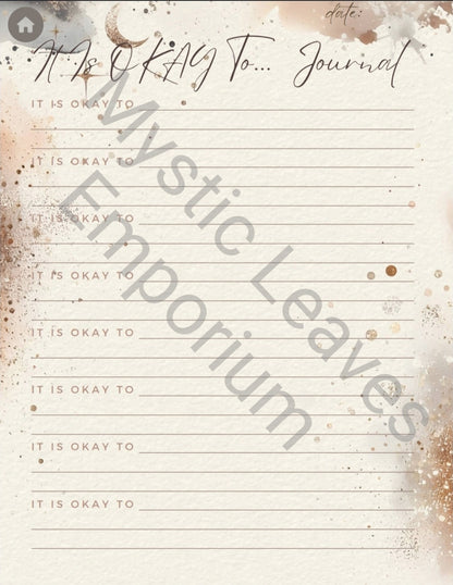 Shadow Work Journal – Guided Self-Reflection & Inner Healing (PDF Download)