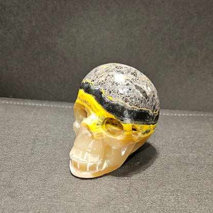 Bumblebee Jasper Skull – Courage, Confidence & Personal Power