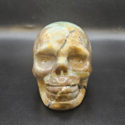 Caribbean Calcite skull- Calm, Balance & Peaceful Energy