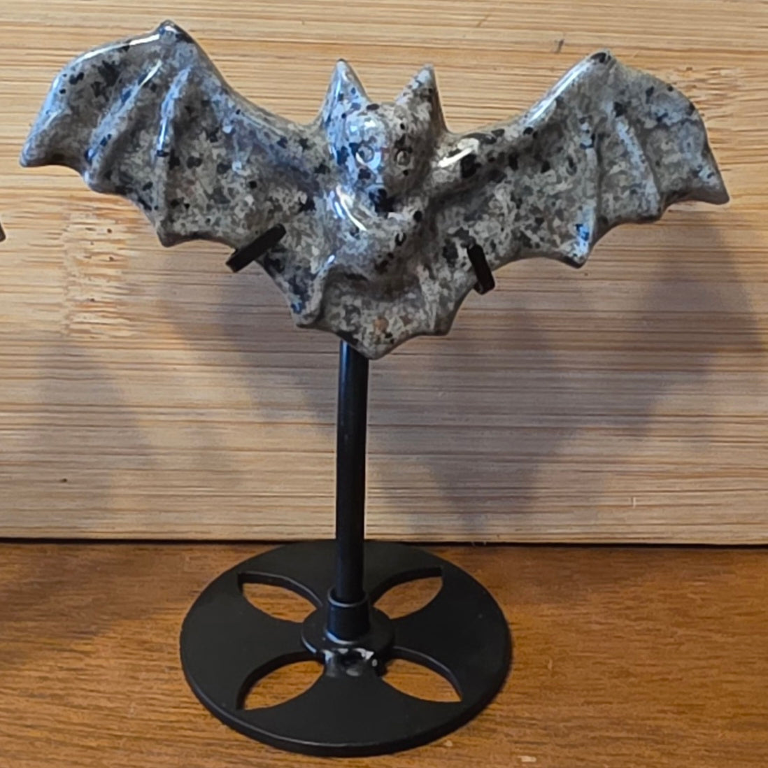 Yooperlite bat on stand